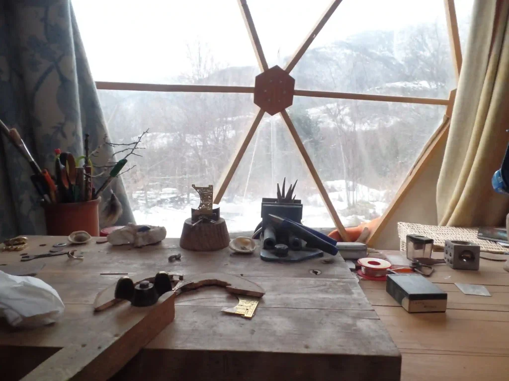 A cosy workshop