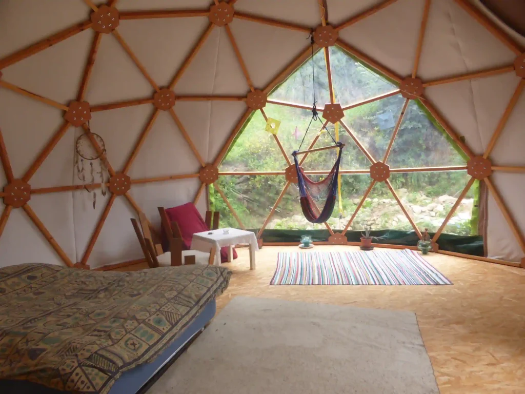 The Dome is ideal for creating a peaceful and comfortable space.